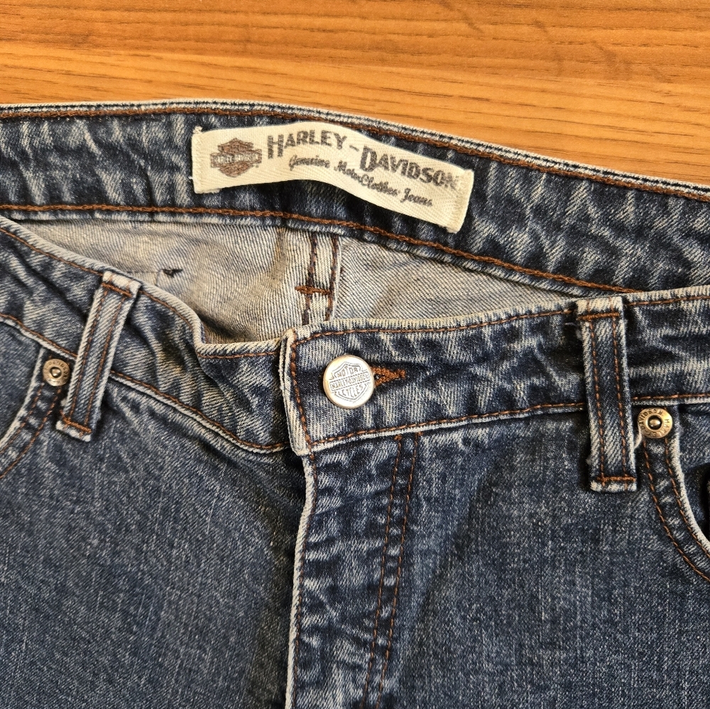 Harley-Davidson Women's Classic Denim High Rise Jeans 10P